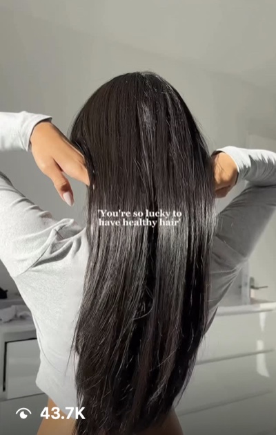 Haircare UGC video — 43.7K views